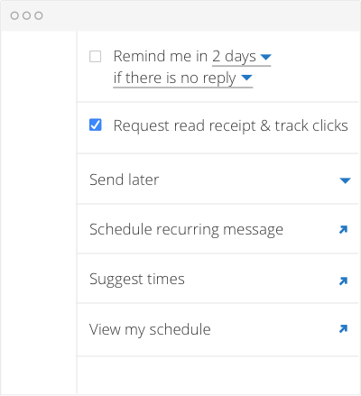 Read Receipts in Outlook